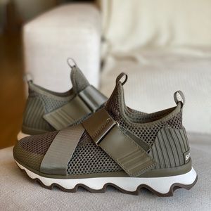 Sorel Kinetic Sneakers - Sage Green